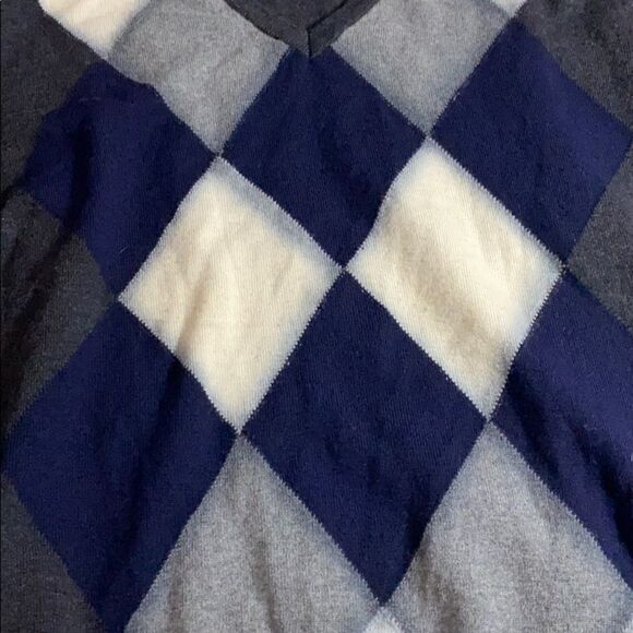 Misaky 100% wool v neck sweater L perfect for spring EUC - Picture 6 of 6